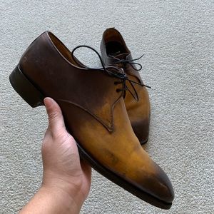 men’s Di Bianco scarpe leather shoes